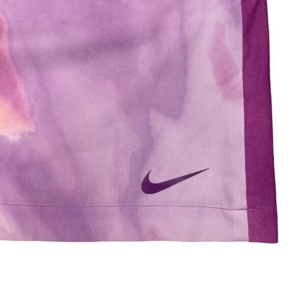 NIKE Golf Tour Performance Dri-Fit Skirt Sz 6 Purple Orange - Picture 6 of 7